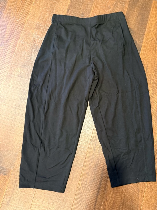 Max Studio Pants - Wide-Leg Black Women's Pants - Sleek Everyday Style max studio size L